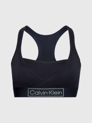 Calvin Klein logo-underband racer-back Bra - Farfetch