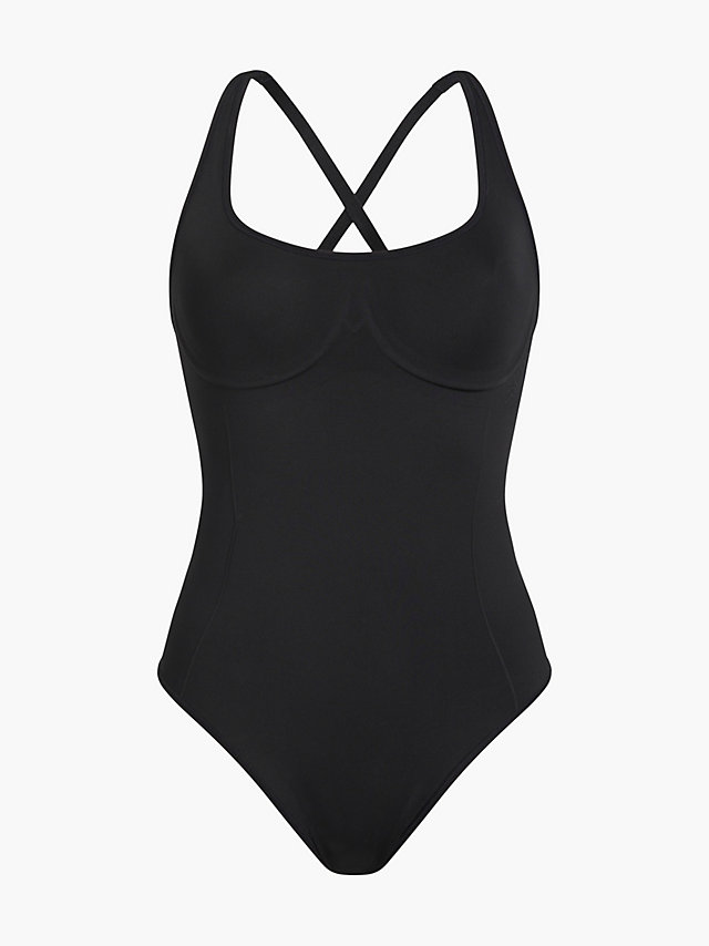 Black Bodysuit - Bonded Flex undefined women Calvin Klein
