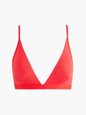  triangle bra - form to body for women calvin klein