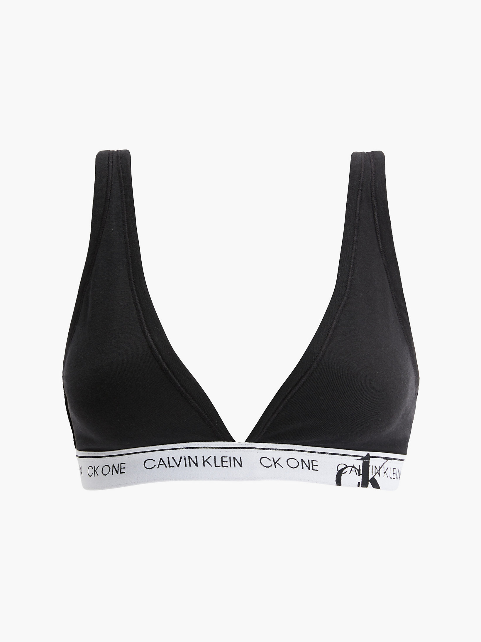Faded Black Triangle Bra - CK One undefined women Calvin Klein