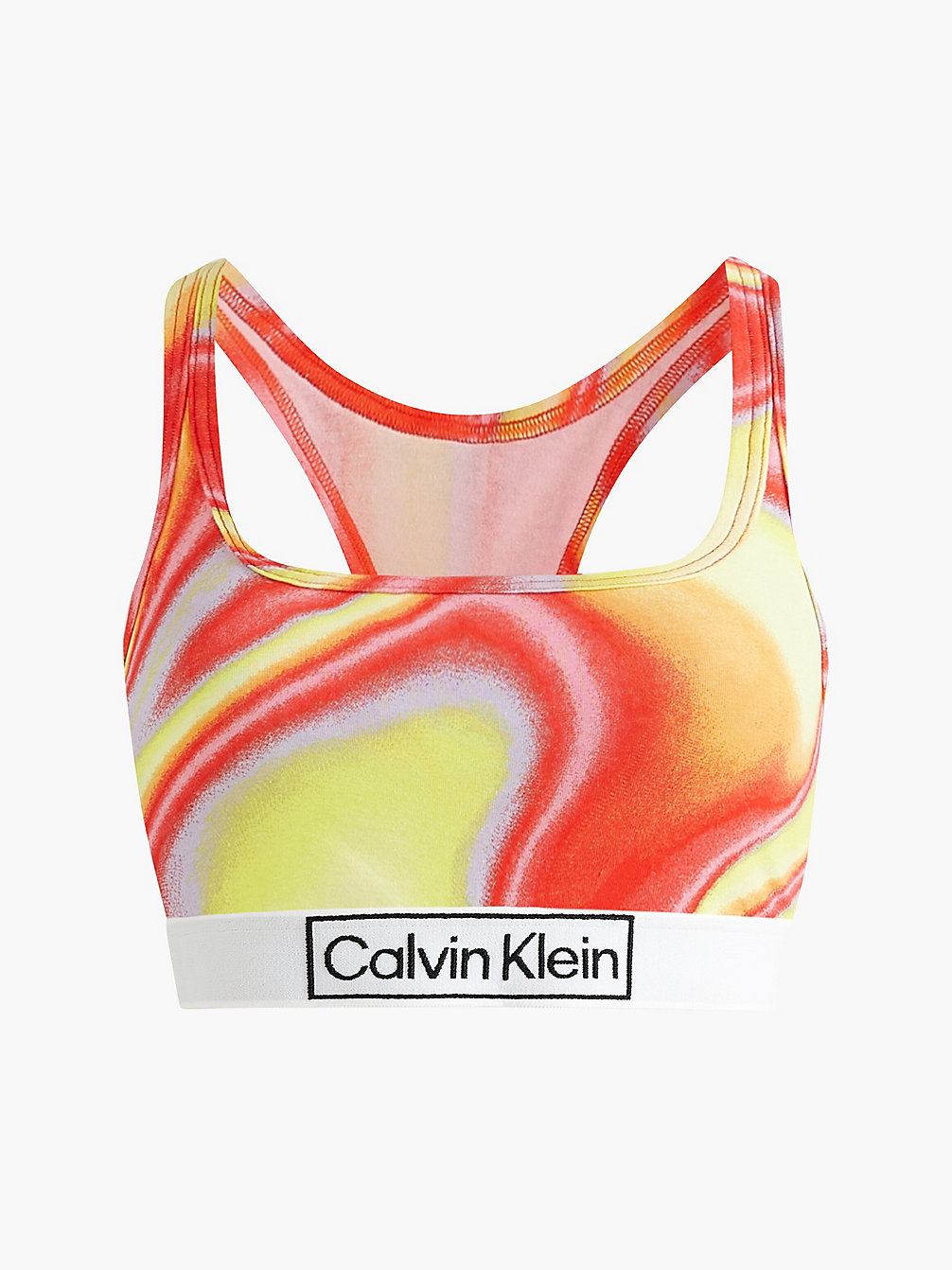 IRIDESCENT PRINT_TUSCAN TERRA COTTA Brassière - Pride undefined donna Calvin Klein