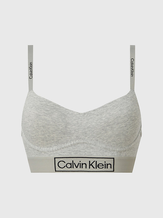 Grey Heather Bralette - Reimagined Heritage undefined women Calvin Klein