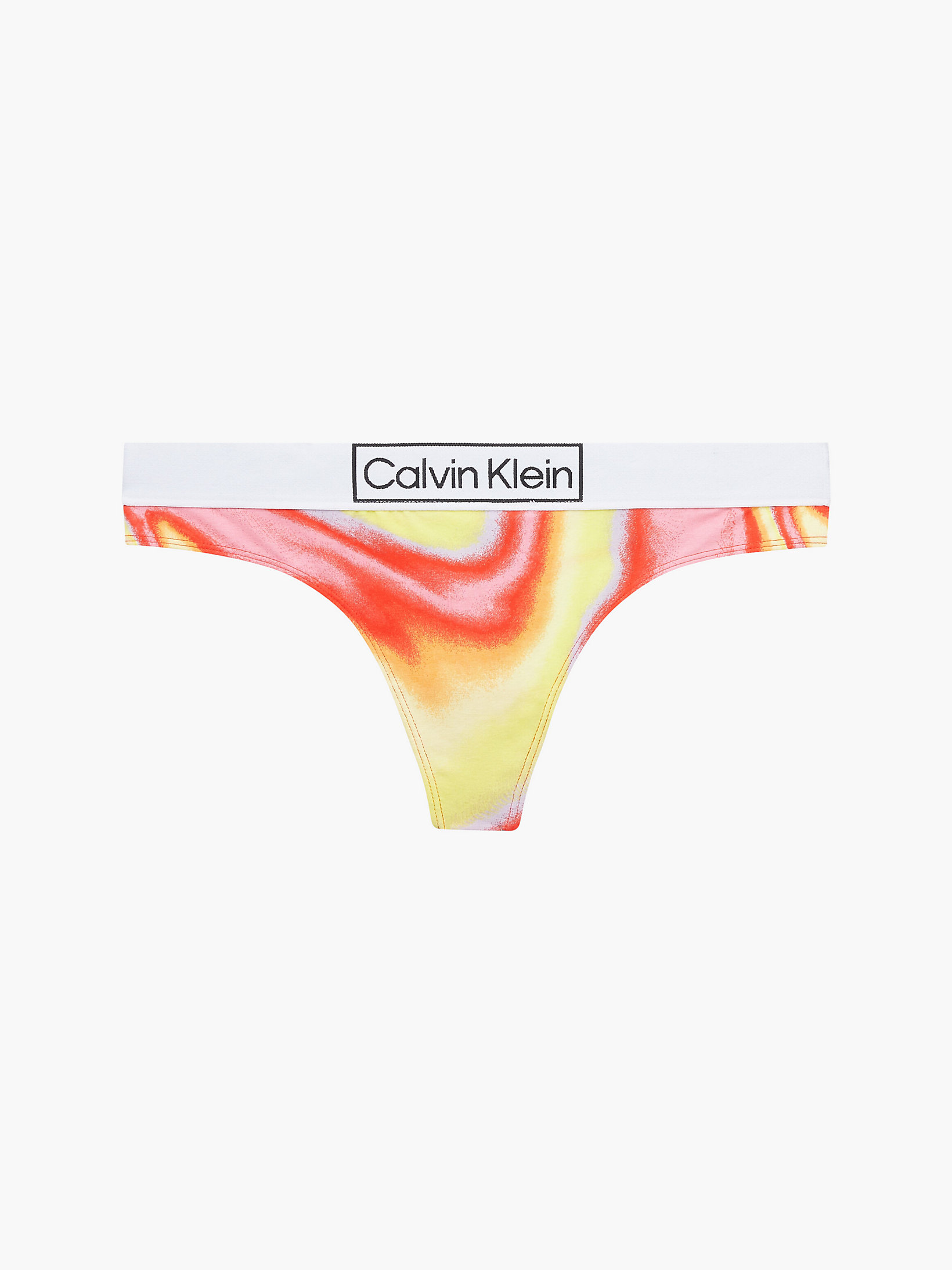 Tanga vita alta Pride Calvin Klein Donna Abbigliamento Intimo Mutande Slip brasilana 