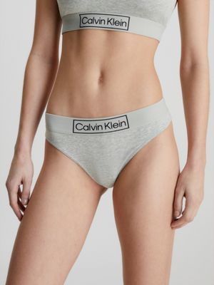 Calvin Klein | Reimagined Heritage Thong | Grey