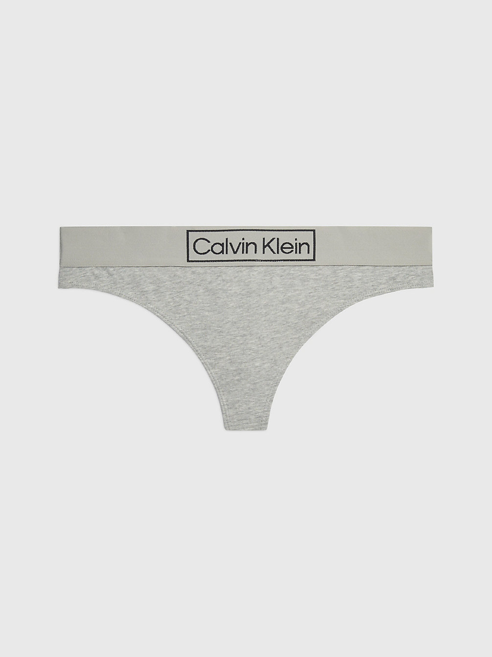 GREY HEATHER Thong - Reimagined Heritage undefined women Calvin Klein