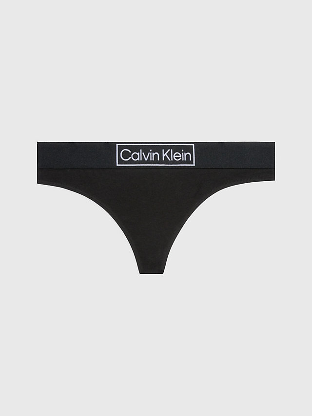 Black Thong - Reimagined Heritage undefined women Calvin Klein
