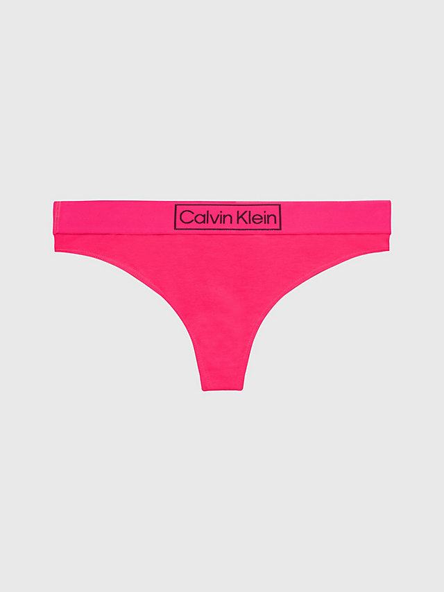 Pink Splendor Thong - Reimagined Heritage undefined women Calvin Klein
