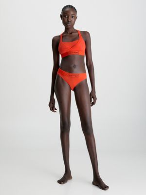red bikini briefs - reimagined heritage for women calvin klein