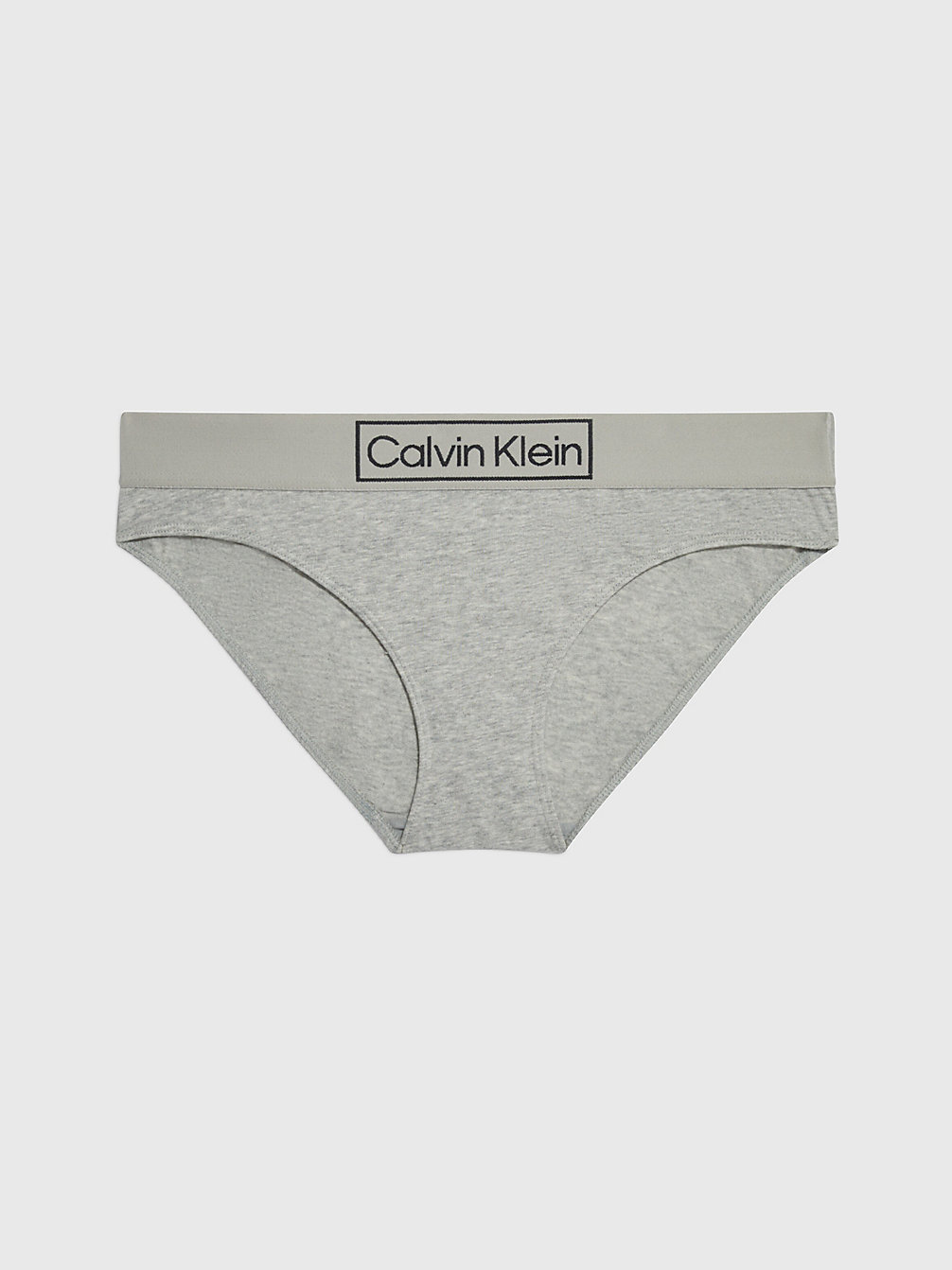 GREY HEATHER Slip Bikini - Reimagined Heritage undefined donna Calvin Klein