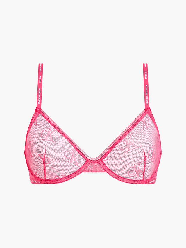 Pink Splendor Demi Plunge Bra - CK One undefined women Calvin Klein