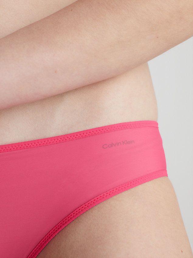 culotte - sheer marquisette pink pour femmes calvin klein
