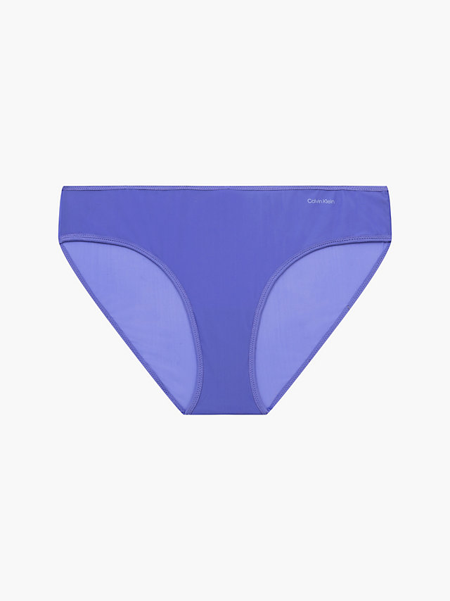 Blue Iris Bikini Briefs - Sheer Marquisette undefined women Calvin Klein
