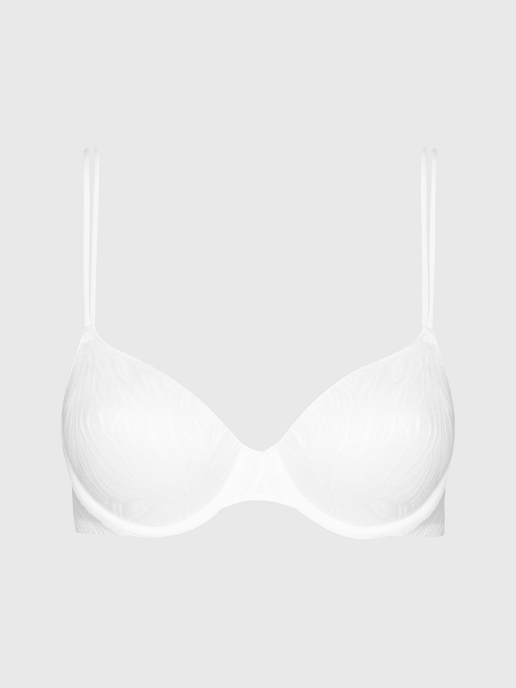 WHITE Demi Soutien-Gorge Invisible - Sheer Marquisette undefined femmes Calvin Klein