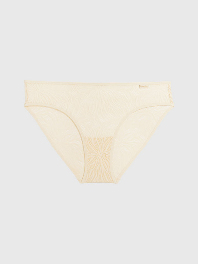 beige bikini briefs - sheer marquisette for women calvin klein