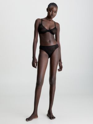 Bikini Briefs - Sheer Marquisette Calvin Klein®