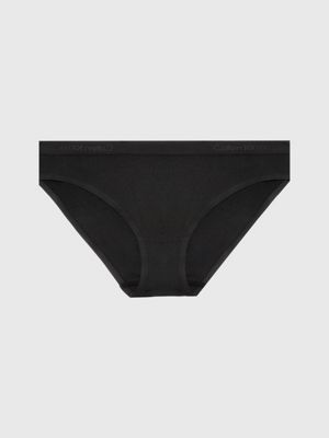 Calcinha Fio Dental Modern Cotton Seamless - Calvin Klein Underwear - Preto  - Oqvestir