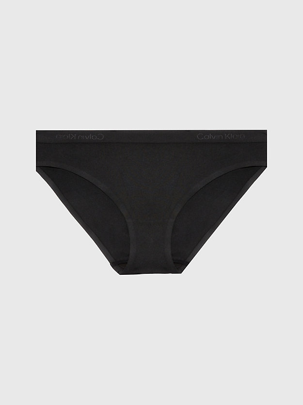 black bikini briefs - bonded flex for women calvin klein