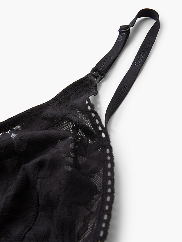 BLACK Maternity Bralette - Ultra Soft Lace for women CALVIN KLEIN