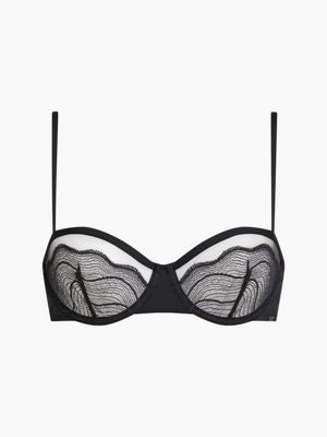 Buy Level 1 Push-Up Underwired Demi Cup Balconette Bra in Light