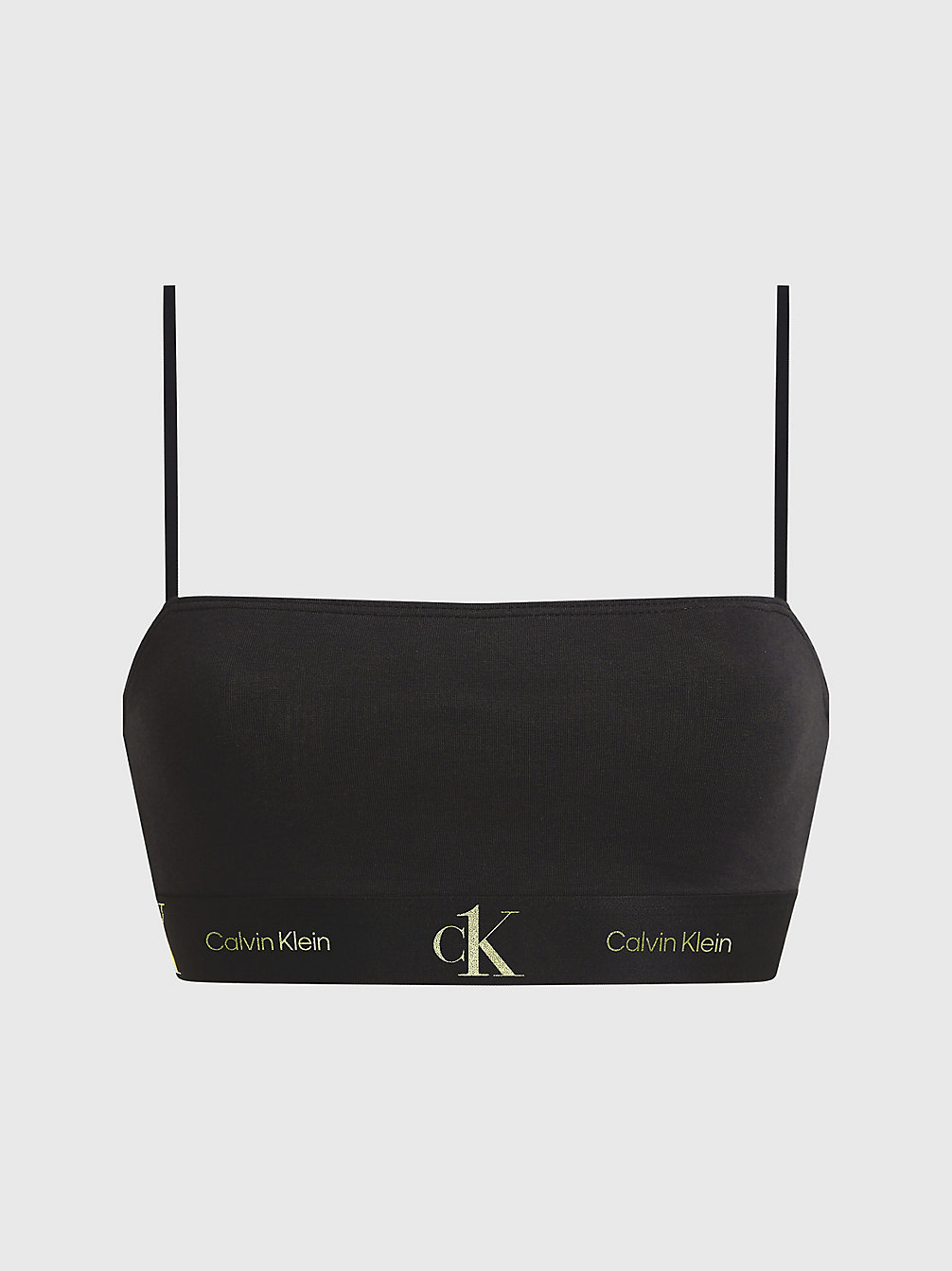 BLACK Bandeau Bralette - CK One undefined women Calvin Klein