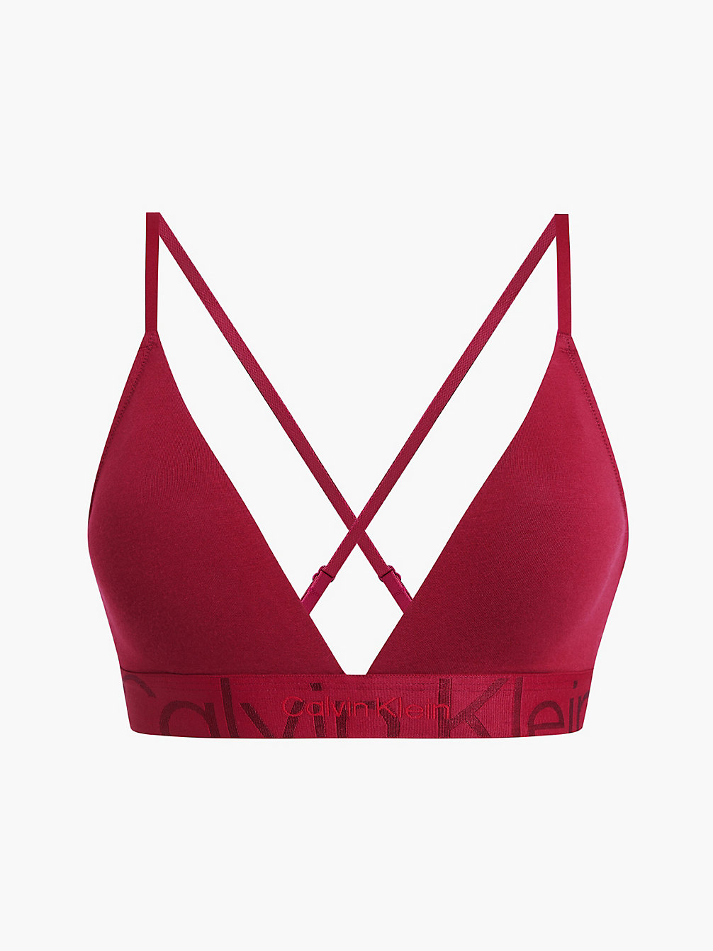 RED CARPET Soutien-Gorge Triangle - Embossed Icon undefined femmes Calvin Klein