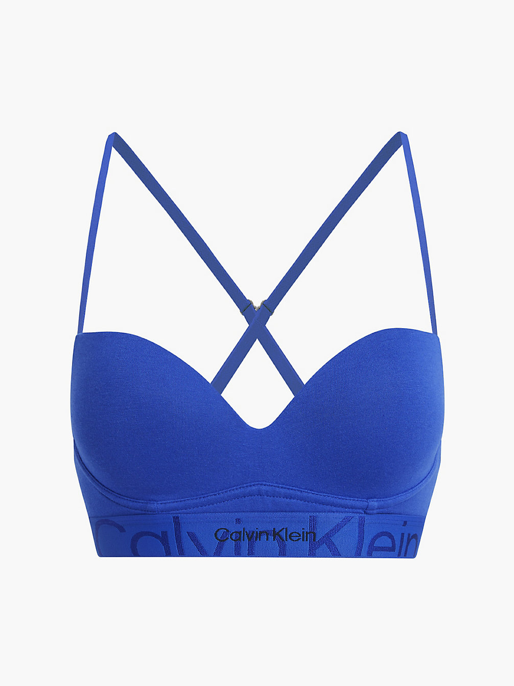 CLEMATIS Push-Up Bralette - Embossed Icon undefined dames Calvin Klein
