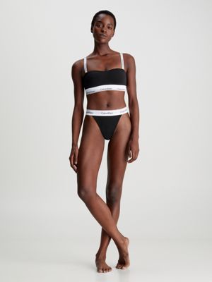 Calvin Klein Underwear MODERN - Stringit - black/musta 
