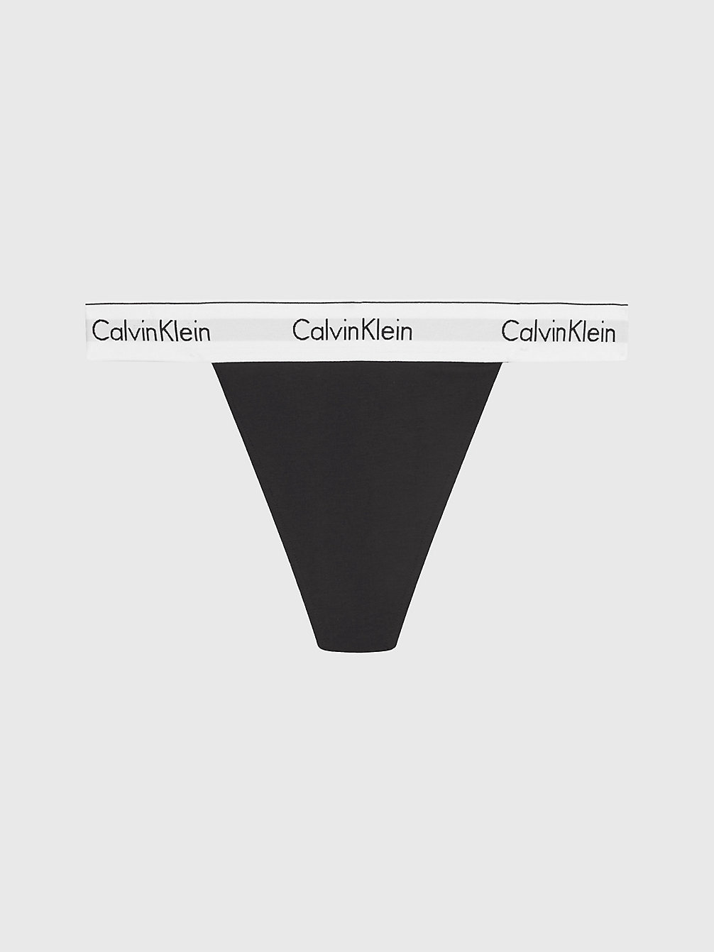 BLACK String Thong - Modern Cotton undefined women Calvin Klein