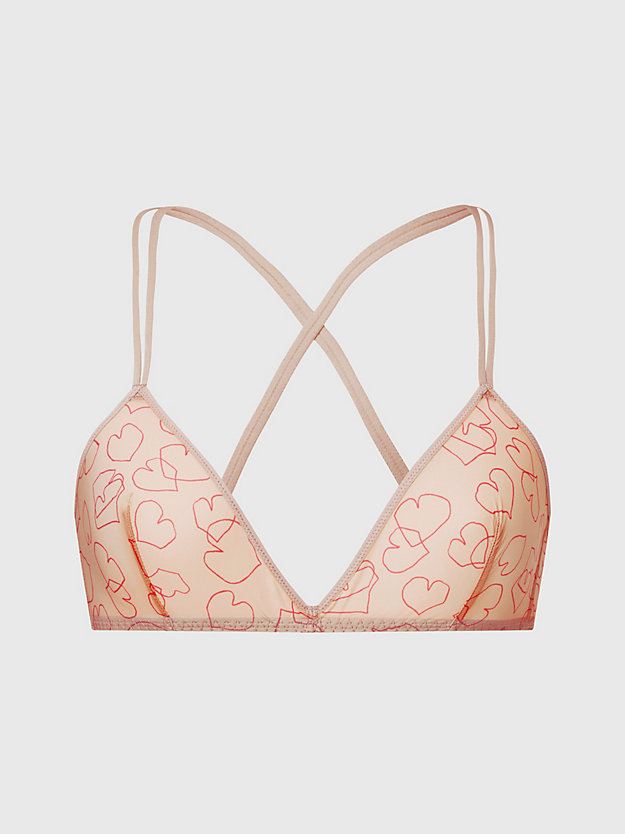 KELLY HEARTS Soutien-gorge triangle - Sheer Marquisette for femmes CALVIN KLEIN