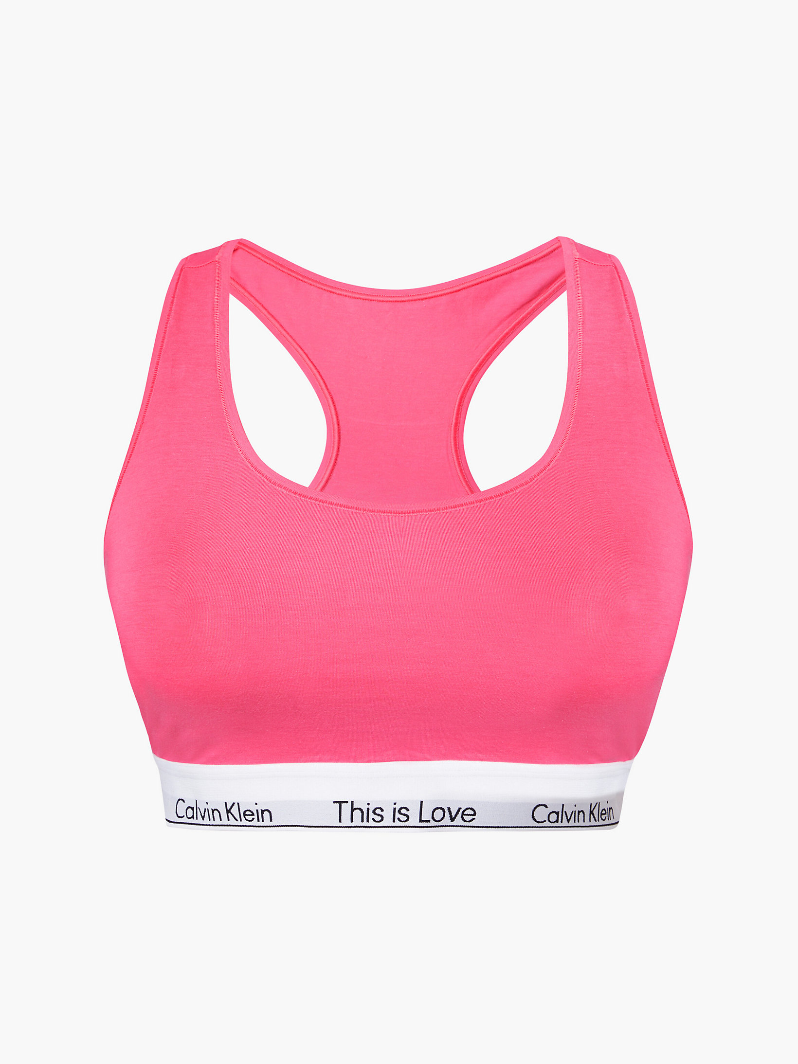 Pink Flambe Plus Size Bralette - Pride undefined women Calvin Klein