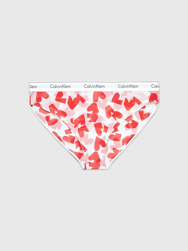remembered hearts pt_orange odyssey plus size bikini brief - modern v-day for women calvin klein