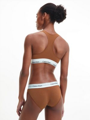 WARM BRONZE Bikini Brief - Modern Cotton for women CALVIN KLEIN