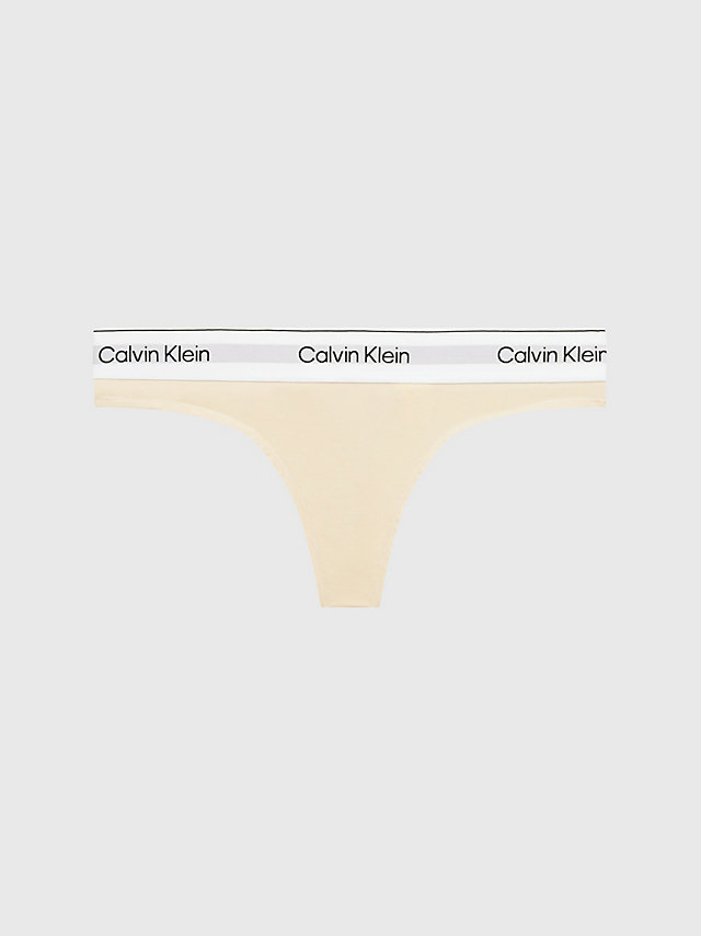 Tanga - Modern Cotton > Stone > undefined mujer > Calvin Klein