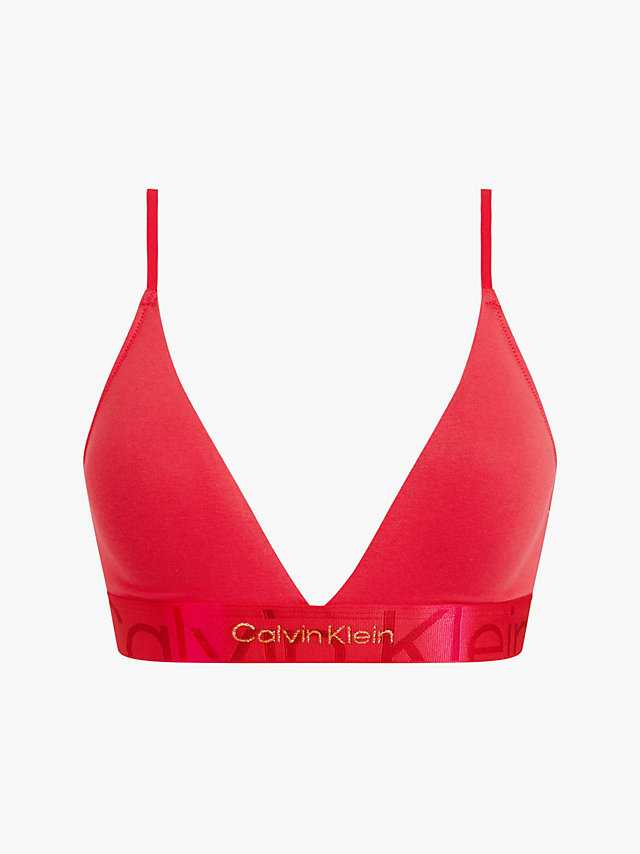 Soutien-Gorge Triangle - Embossed Icon > Exact > undefined femmes > Calvin Klein