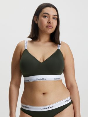 Calvin Klein Full Cup Bralette - Modern Cotton in White