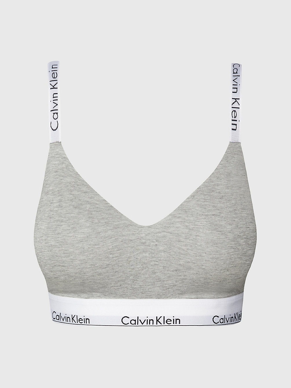 GREY HEATHER > Biustonosz Typu Bralette Z Pełnymi Miseczkami - Modern Cotton > undefined Kobiety - Calvin Klein