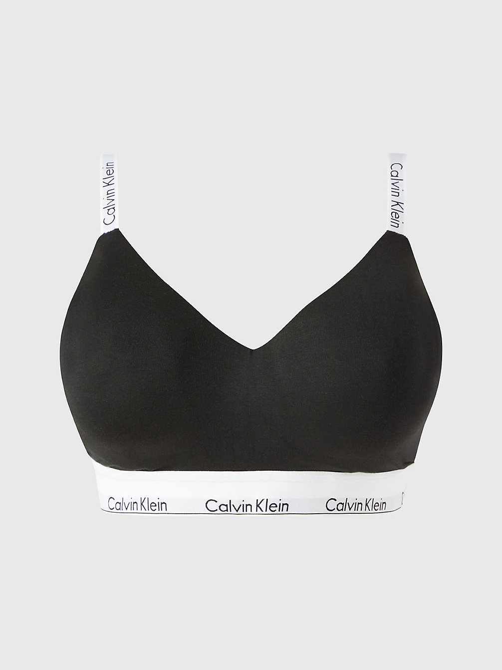 BLACK > Biustonosz Typu Bralette Plus Size - Modern Cotton > undefined Kobiety - Calvin Klein