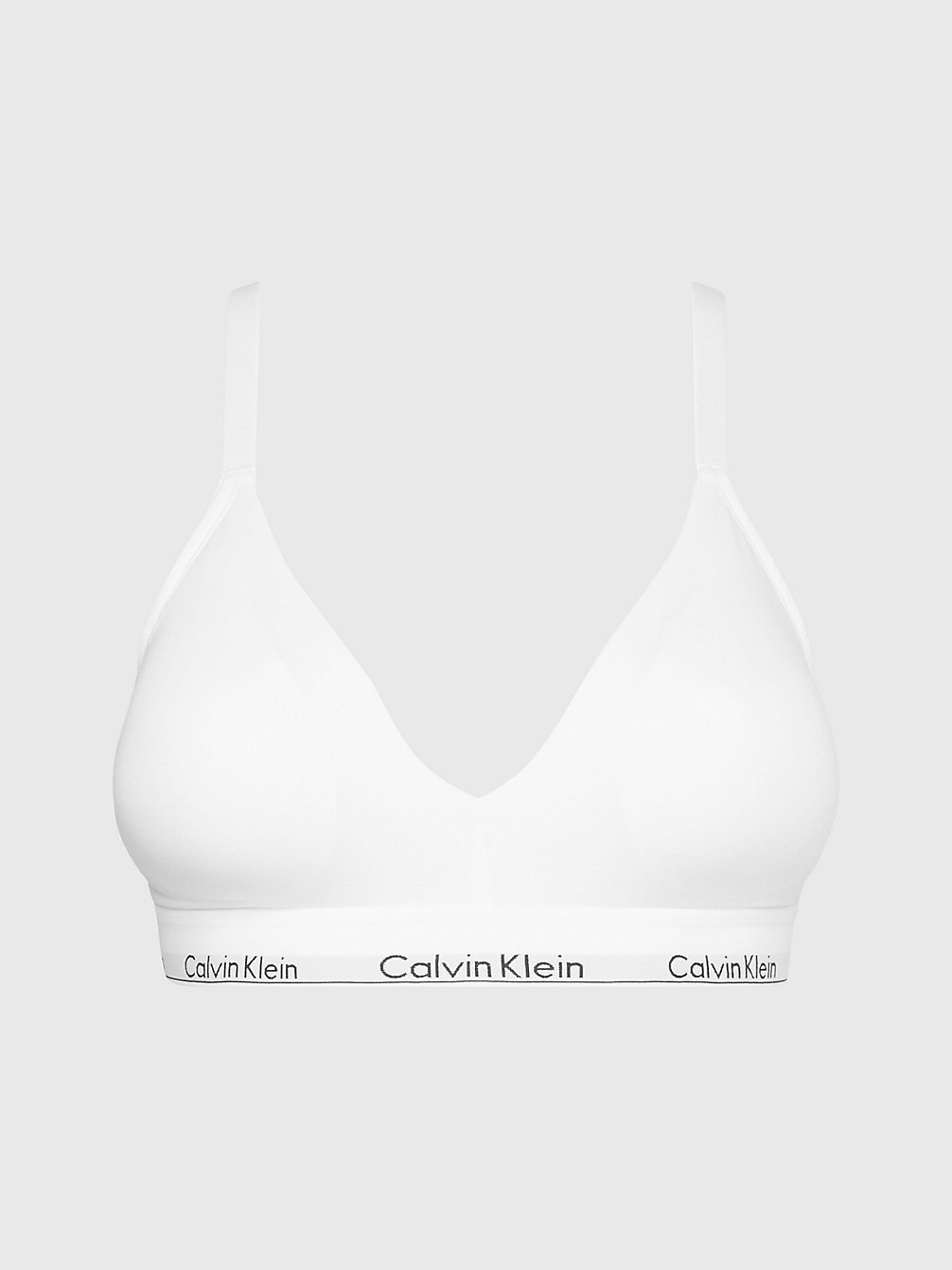 WHITE Triangel-Bh In Großen Größen – Modern Cotton undefined Damen Calvin Klein