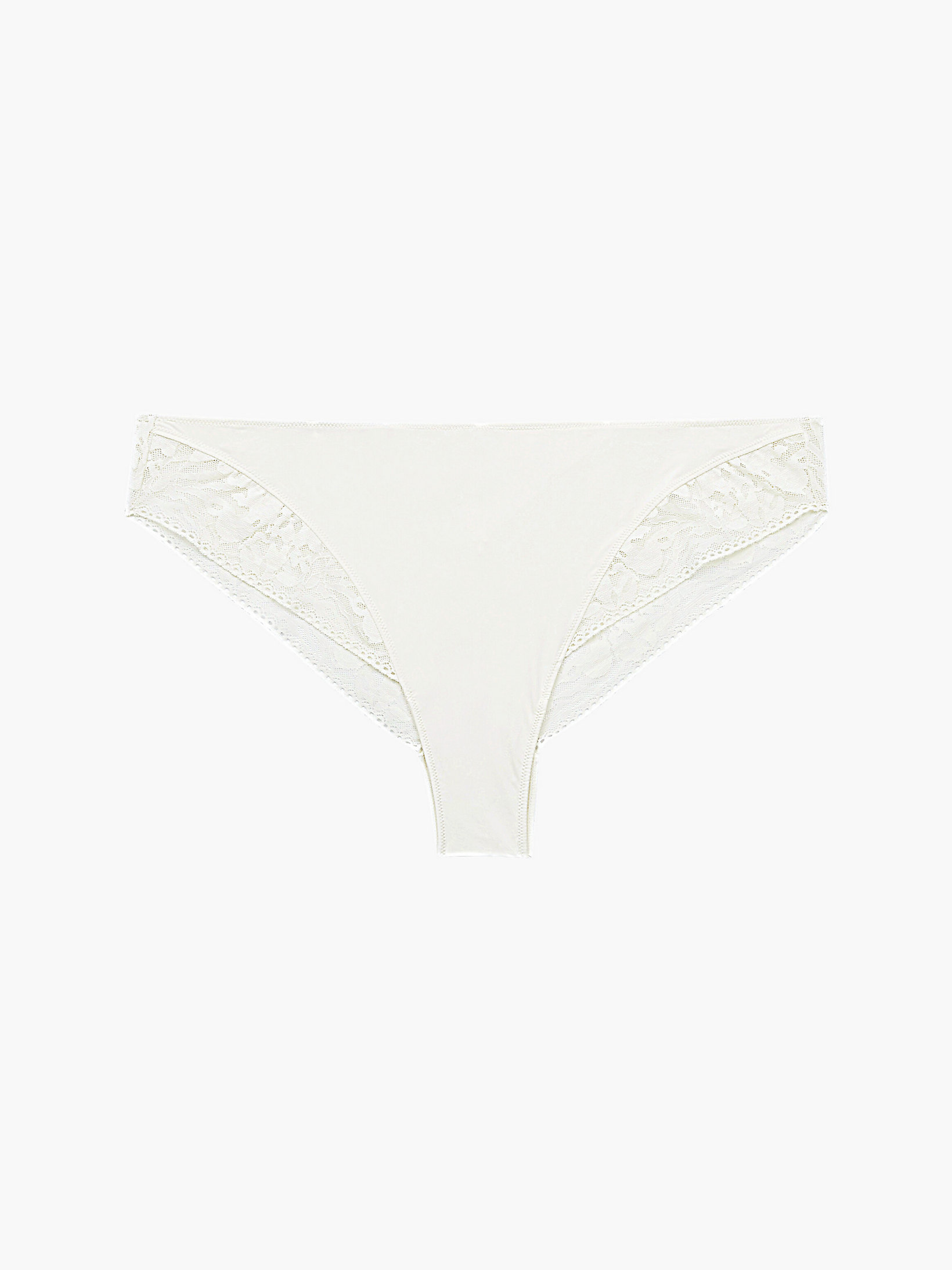Ivory Bikinislip Grote Maat - Ultra Soft Lace undefined dames Calvin Klein