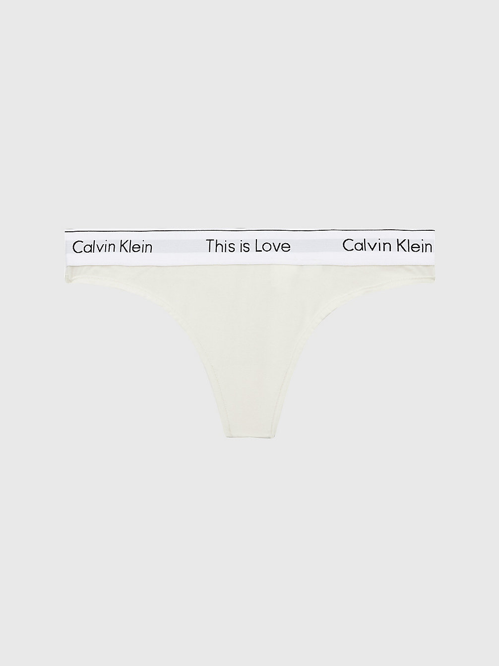IVORY Thong - Pride undefined women Calvin Klein