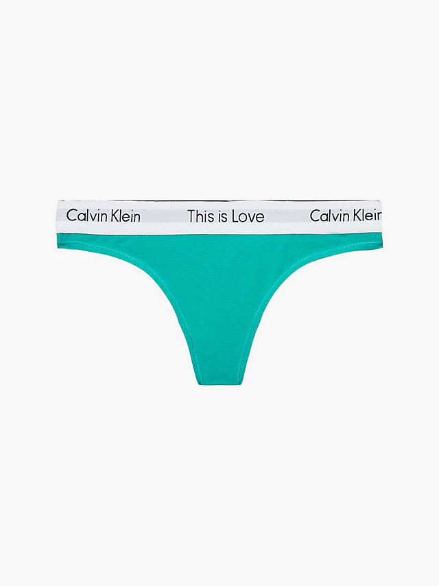 Island Turquoise String - Pride undefined Damen Calvin Klein