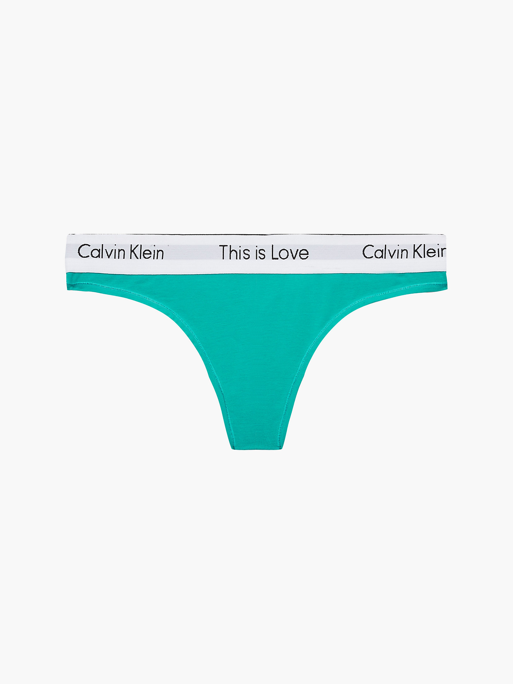 Island Turquoise Thong - Pride undefined women Calvin Klein
