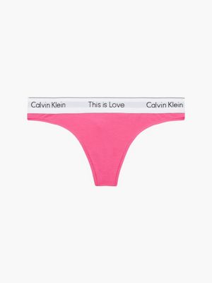Fiordo identificación confesar Tanga - Pride Calvin Klein® | 000QF7084ETAD