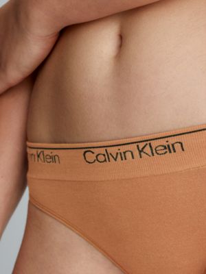 Calvin Klein Brown Modern Seamless Thong