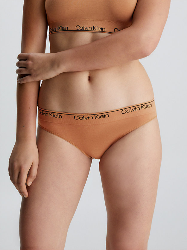 sandalwood bikini briefs - modern seamless for women calvin klein