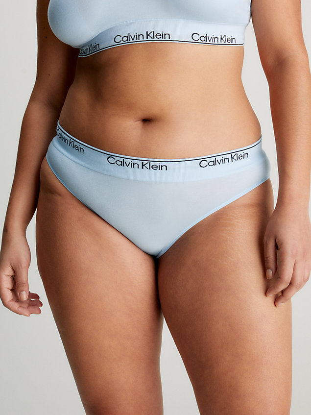 blue bikini briefs - modern seamless for women calvin klein
