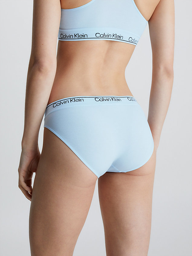 blue bikini briefs - modern seamless for women calvin klein