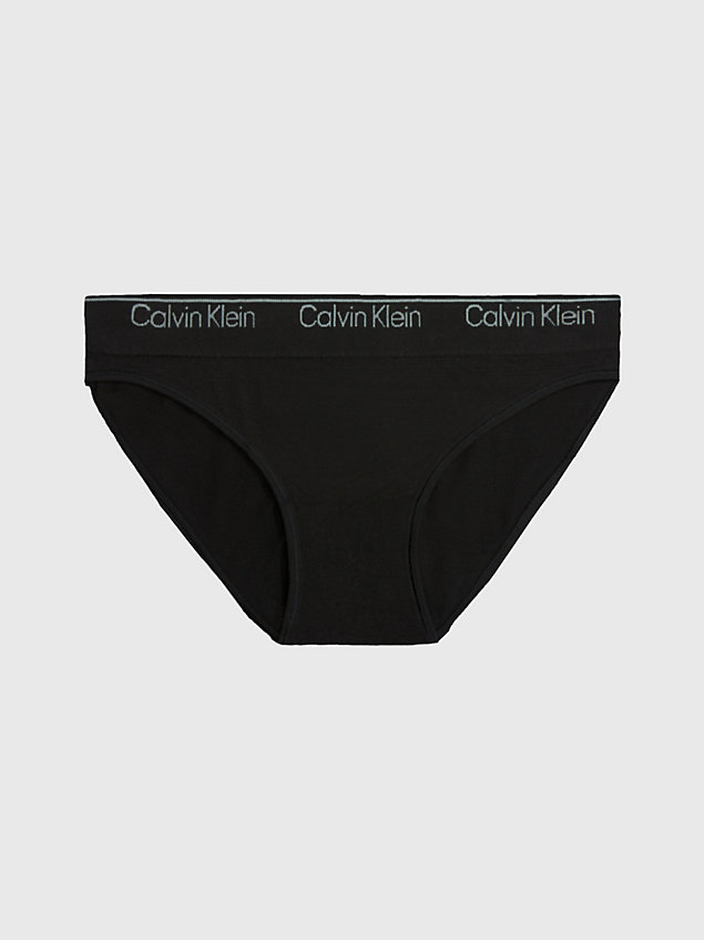 black bikini-slips - modern seamless für damen - calvin klein