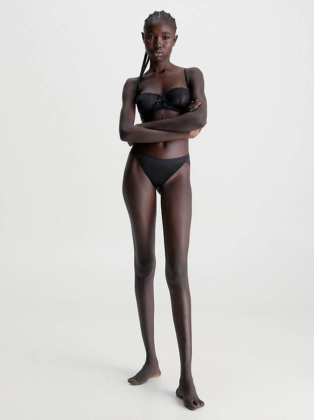 BLACK Lace Bikini Briefs for women CALVIN KLEIN