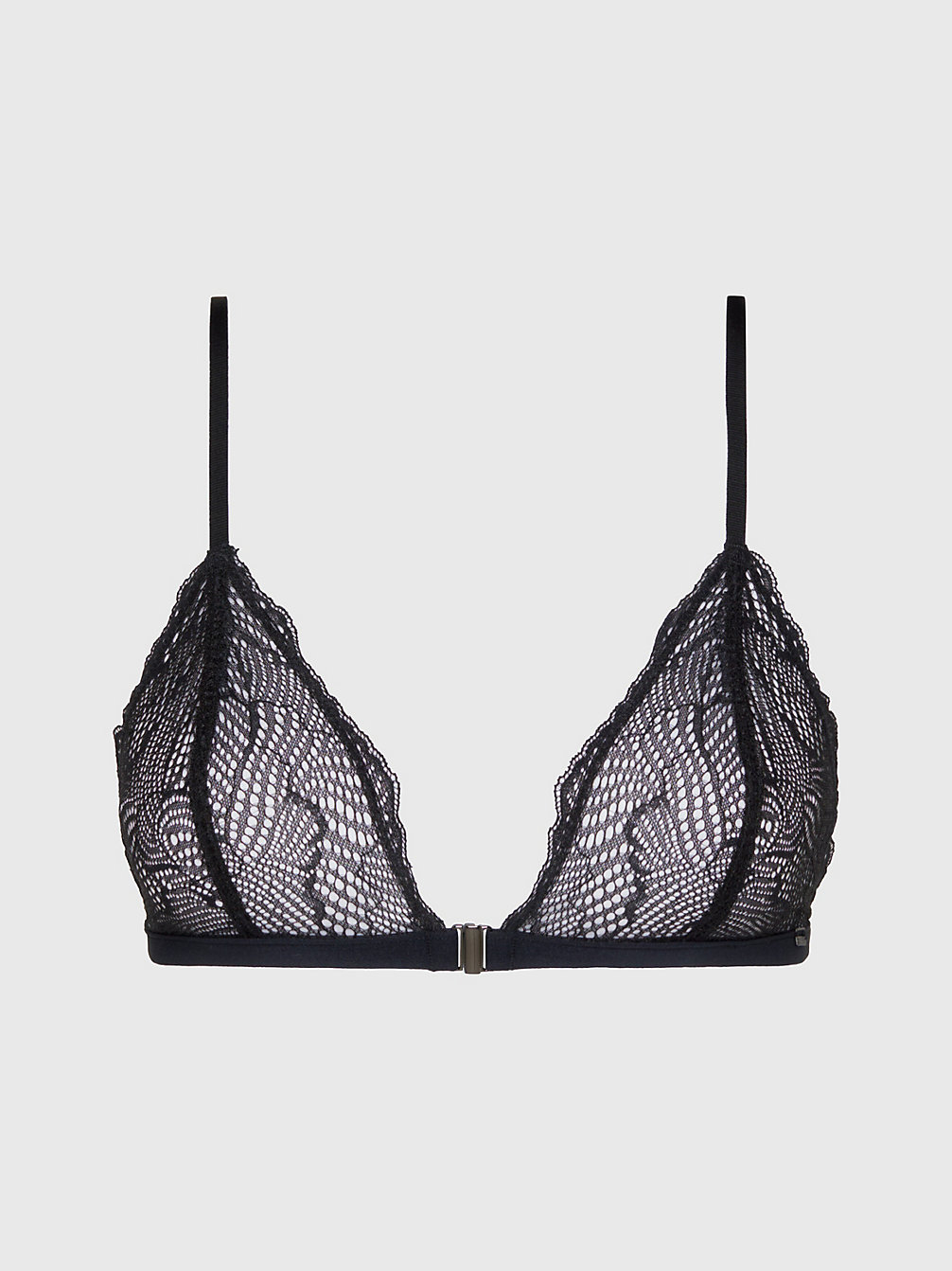 BLACK Triangel Bh Kant - Geo Lace undefined dames Calvin Klein